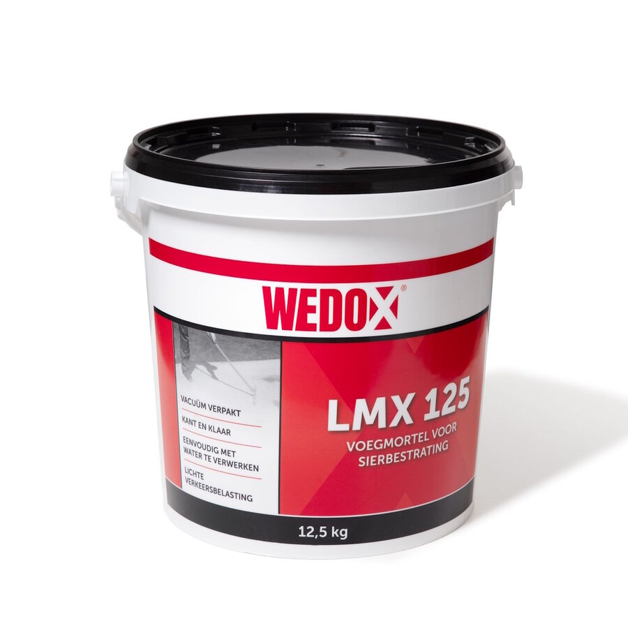 Voegmortel Wedox LMX 125 Sierbestrating 12.5Kg Naturel