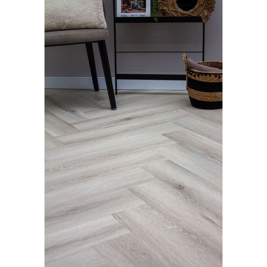 Plak PVC EKO Herringbone collection 12,2 x 61 x 0,25 cm Visgraat Eufraat (Doosinhoud: 1,79 m2)