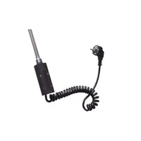 Radiator Sanicare Snode Met Wifi 172 x 60 cm Mat Zwart Met Thermostaat Zwart