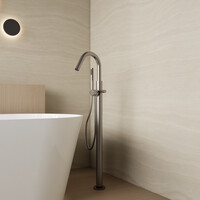 Vrijstaande Badkraan Boss & Wessing Cemal Thermostatisch Geborsteld Staal