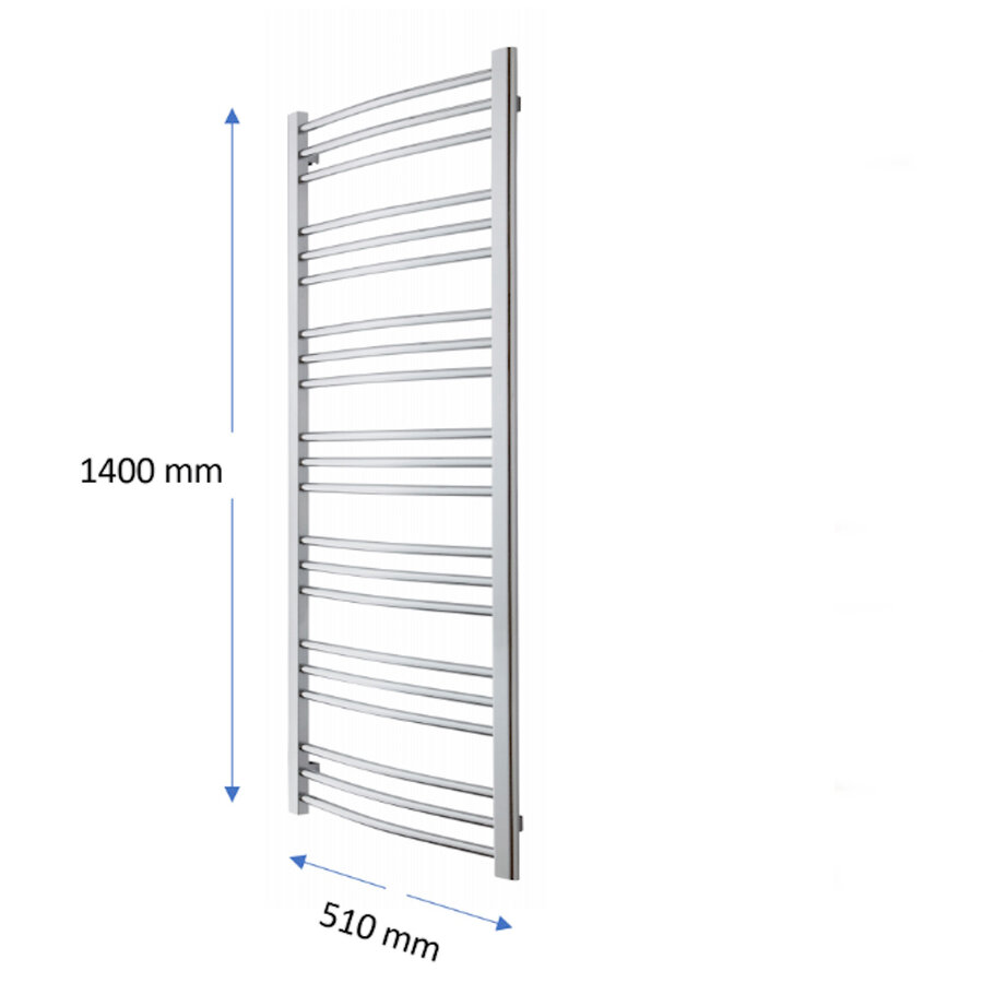 Designradiator TVS Nemo Wit 140 x 51 cm