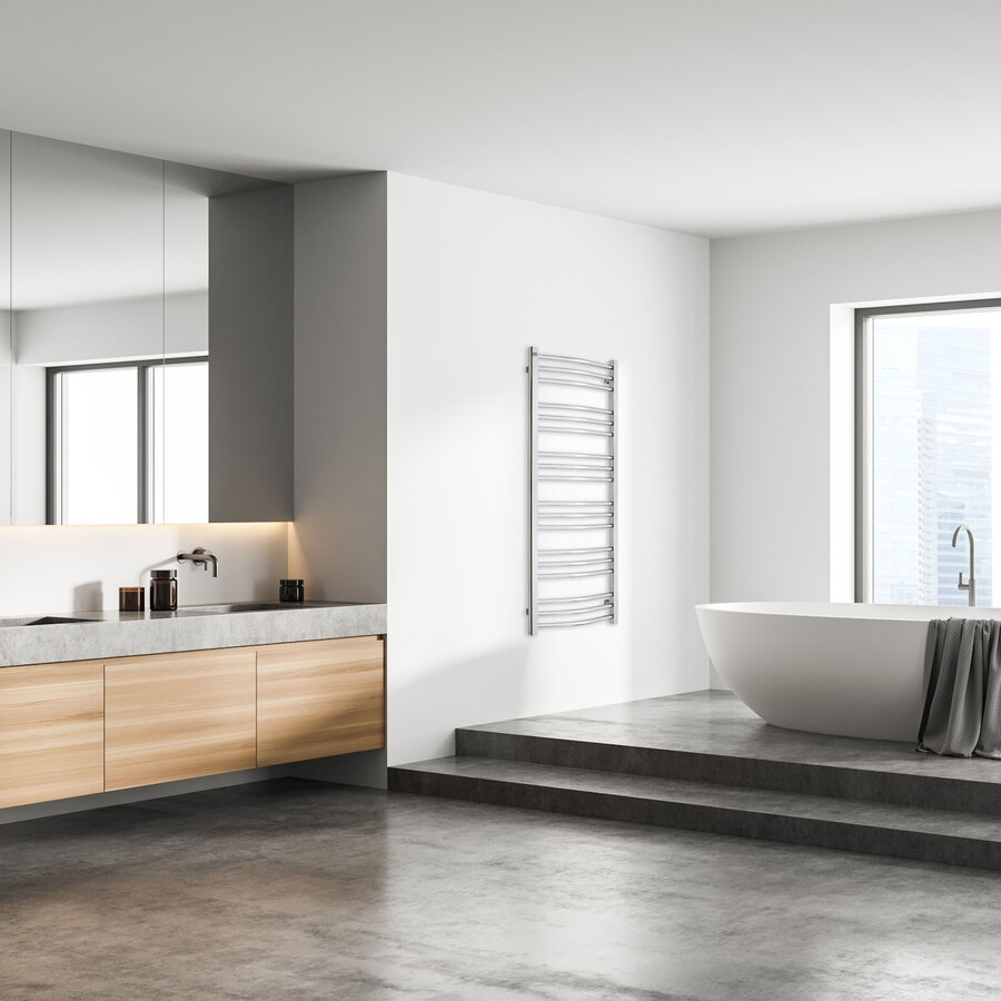 Designradiator TVS Nemo Chroom 119.5 x 51 cm