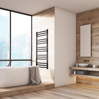 Designradiator TVS Nemo Zwart 99 x 51 cm