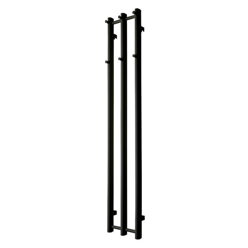 Designradiator TVS Vino 3 Zwart 140 x 25 cm 