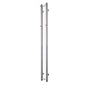 TVS Design Designradiator TVS Kiro 2 Chroom 140 x 13.5 cm