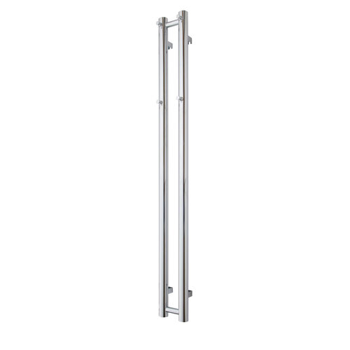 Designradiator TVS Kiro 2 Chroom 140 x 13.5 cm 