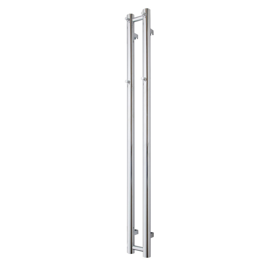 Designradiator TVS Kiro 2 Chroom 140 x 13.5 cm