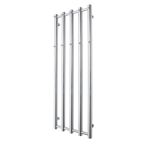 Designradiator TVS Kiro 5 Chroom 140 x 51.5 cm 
