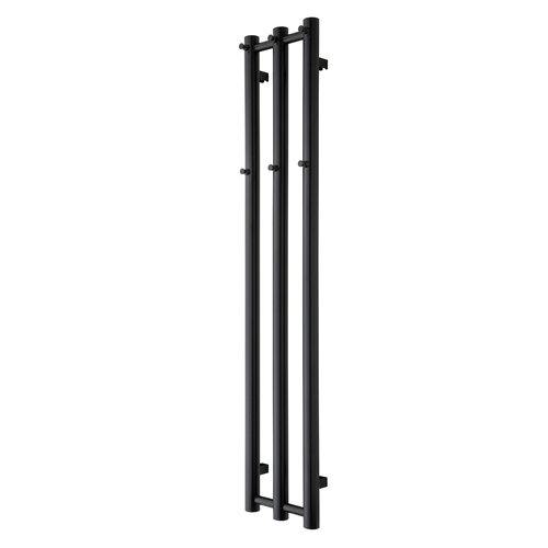 Designradiator TVS Kiro 3 Zwart 140 x 26.5 cm 