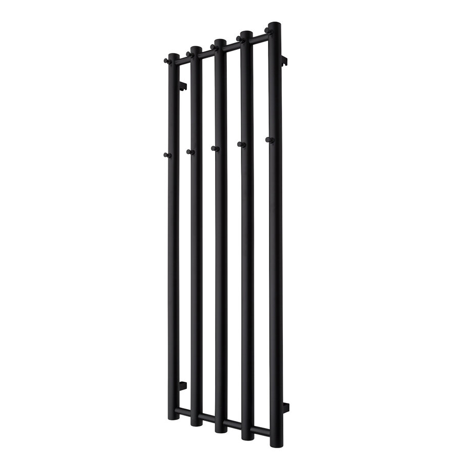 Designradiator TVS Kiro 5 Zwart 140 x 51.5 cm