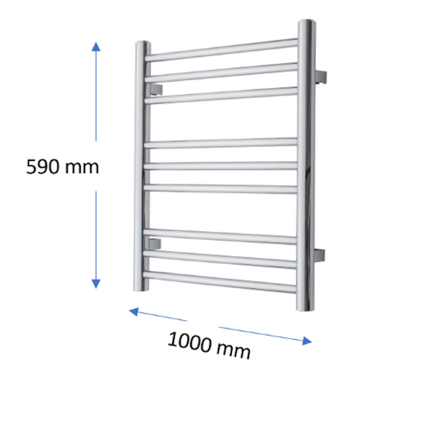 Designradiator TVS Pivo Wit 59x100 cm