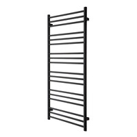 Designradiator TVS Pivo Zwart 119.5x50 cm