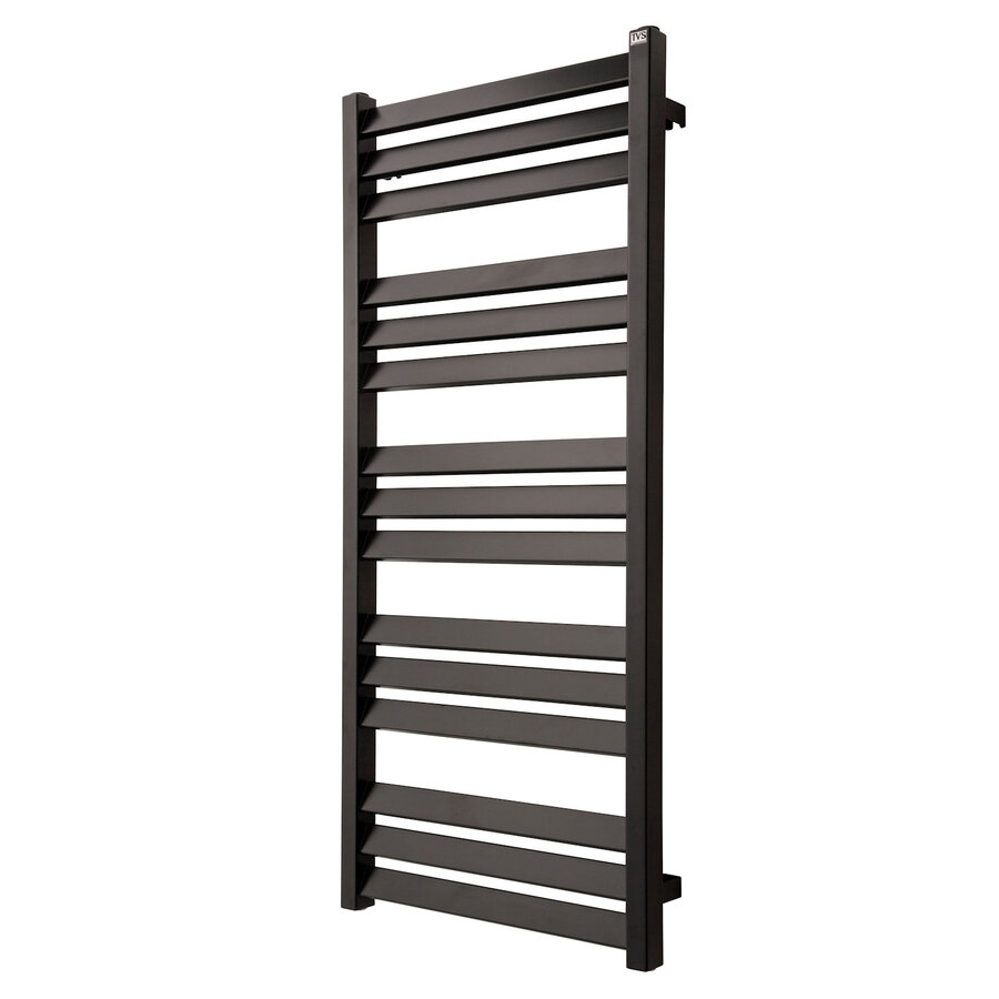 Designradiator TVS Paso Zwart 112x50 cm