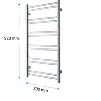 Designradiator TVS Duo Mat Wit 92x50 cm