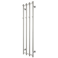 Elektrische Radiator TVS ELDO 4 Gepolijst RVS met Timer 140x34.5 cm