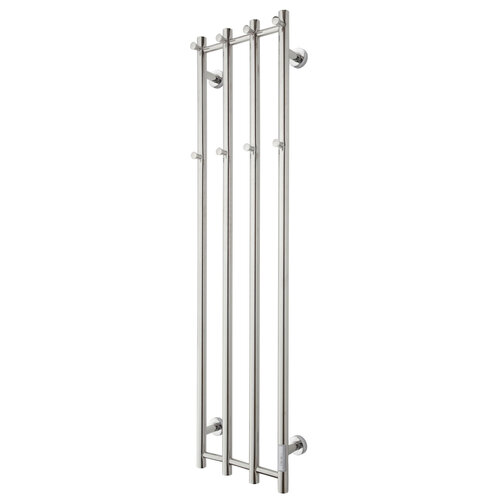 Elektrische Radiator TVS ELDO 4 Edelstaal met Timer 140x34.5 cm 