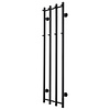Elektrische Radiator TVS ELDO 4 Mat Zwart met Timer 140x34.5 cm