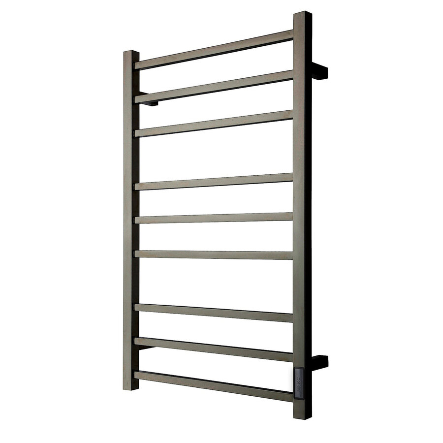 Elektrische Radiator TVS ELDO 9F Mat Zwart met Timer 86x53 cm