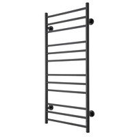 Elektrische Radiator TVS ELDO 12 L Mat Zwart met Timer 116x53 cm