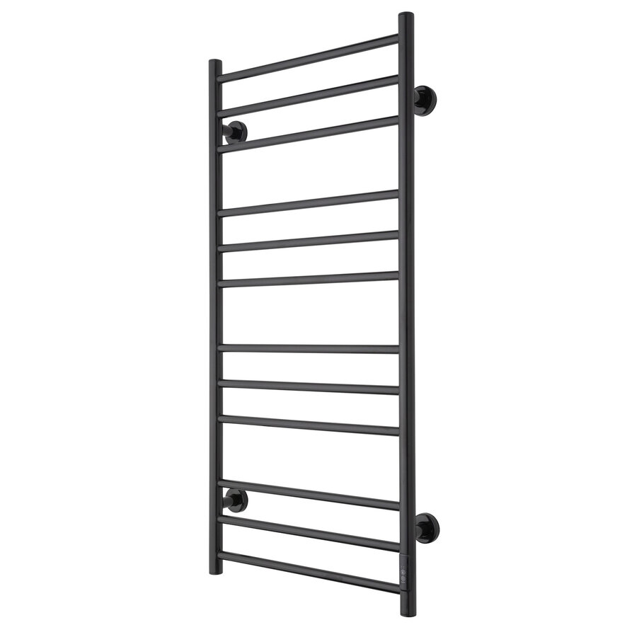 Elektrische Radiator TVS ELDO 12 L Mat Zwart met Timer 116x53 cm