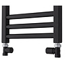 TVS Design Radiator Aansluitset TVS Valves 110 Zwart