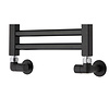 TVS Design Radiator Aansluitset TVS Valves 150 Zwart
