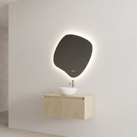 Onderkast Gliss Design Timotheus 90 CM Incl. Topplaat Corn Silk