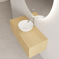 Onderkast Gliss Design Timotheus 100 CM Incl. Topplaat Pure