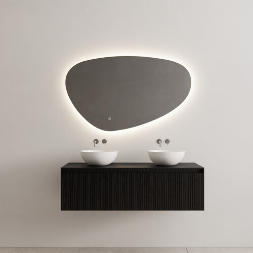 Onderkast Gliss Design Timotheus 120 CM Incl. Topplaat Black Veneer 