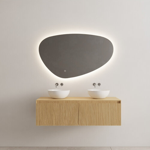 Onderkast Gliss Design Timotheus 120 CM 2 laden Incl Topplaat Pure 
