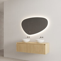 Onderkast Gliss Design Timotheus 140 CM Incl Topplaat Pure