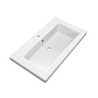 Meubelset Brauer Solution 80 Old Castle 2 Lades Met Wastafel Foggia Mat Wit 1 Kraangat