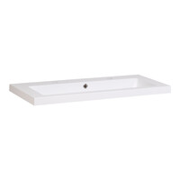 Meubelset Brauer Solution 100 Old Castle 2 Lades Met Wastafel Foggia Glanzend Wit 2 Kraangaten