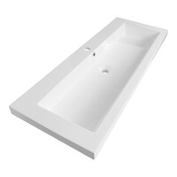 Meubelset Brauer Solution 120 Old Castle 2 Lades Met Wastafel Foggia Glanzend Wit 1 Kraangat
