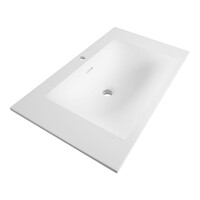 Meubelset Brauer Solution 80 Old Castle 2 Lades Met Wastafel Furiosa Mat Wit 1 Kraangat