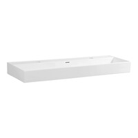 Meubelset Brauer Solution 120 Viking Shield 2 Lades Met Wastafel Legend Glanzend Wit 2 Kraangaten
