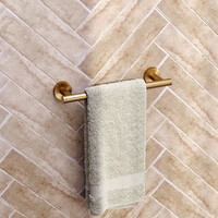 Handdoekrek Brauer Gold Edition 30 Cm Goud Geborsteld PVD