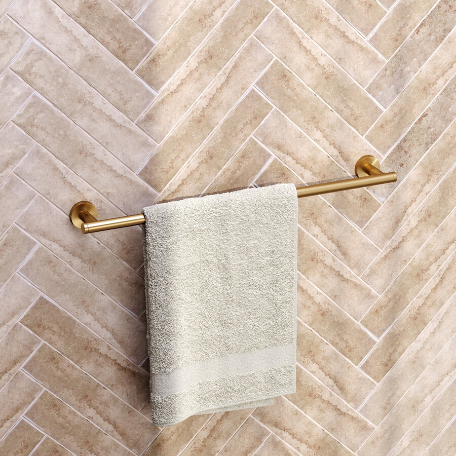 Handdoekrek Brauer Gold Edition 60 Cm Goud Geborsteld PVD