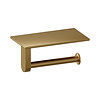 Brauer Toiletrolhouder Brauer Gold Edition Met Planchet Goud Geborsteld PVD