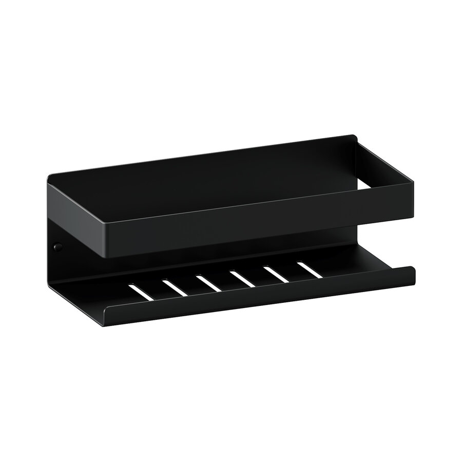 Doucherek Brauer Black Edition 23 Cm Mat Zwart