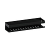 Brauer Doucherek Brauer Black Edition 40 Cm Mat Zwart