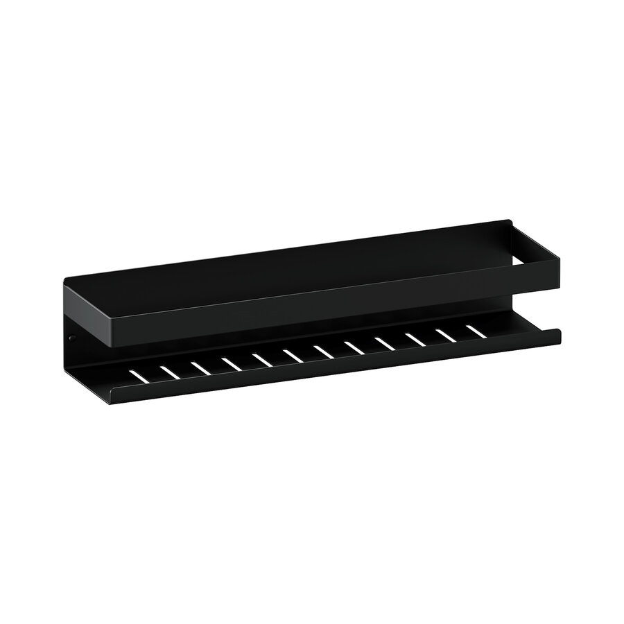 Doucherek Brauer Black Edition 40 Cm Mat Zwart