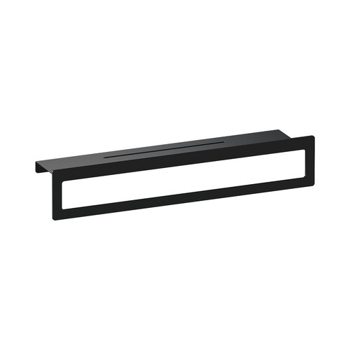 Handoekrek Brauer Black Edition Met Planchet Mat Zwart 