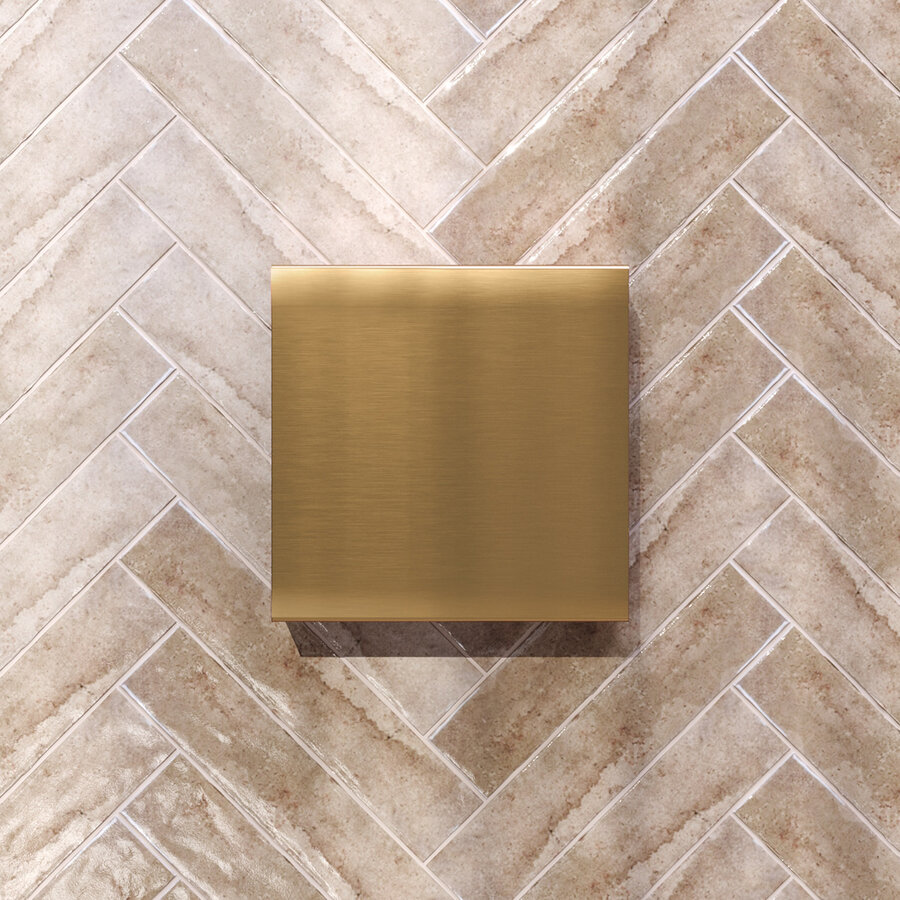 Opbouwnis Brauer Gold Edition Met Verborgen Opbergruimte Goud Geborsteld PVD