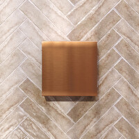 Opbouwnis Brauer Copper Edition Met Verborgen Opbergruimte Koper Geborsteld PVD