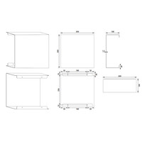 Opbouwnis Brauer Copper Edition Met Verborgen Opbergruimte Koper Geborsteld PVD