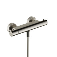 Thermostatische Douchemengkraan Hotbath Ace Met 1/2 Doucheslang Onder aansluiting 26.6 Cm Chroom