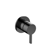 Afbouwdeel - Inbouw Douchemengkraan Hotbath Ace Gepolijst Zwart PVD