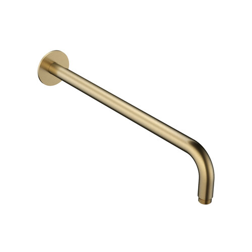 Wandarm Hotbath Ace 42 cm Geborsteld Messing PVD 