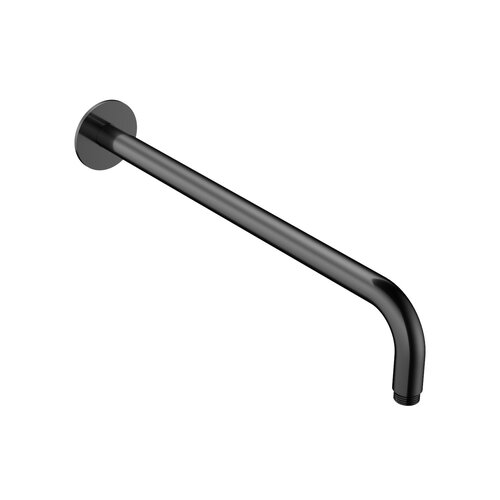 Wandarm Hotbath Ace 42 cm Gepolijst Zwart PVD 